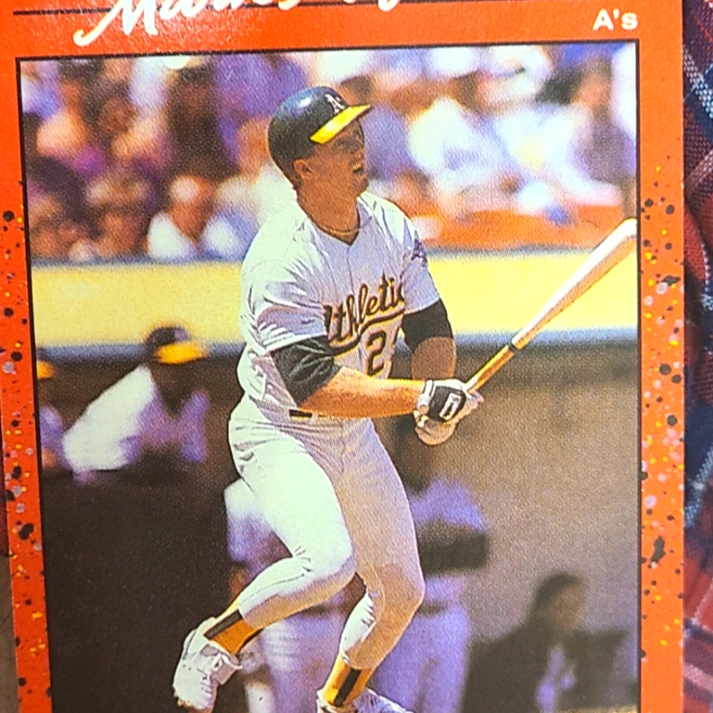 Mark McGwire donruss1990